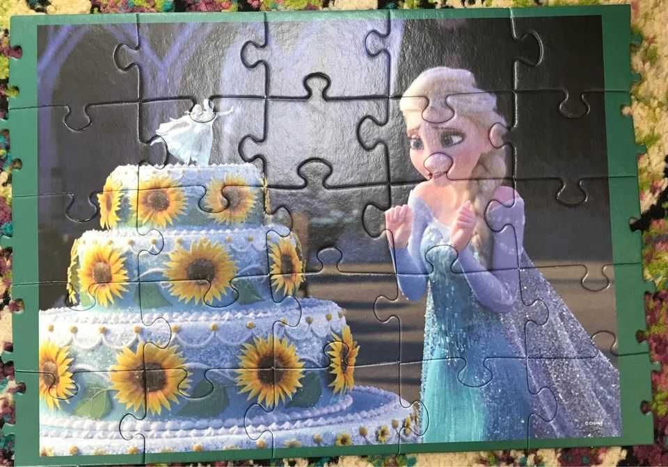 Puzzle FROZEN Kraina Lodu