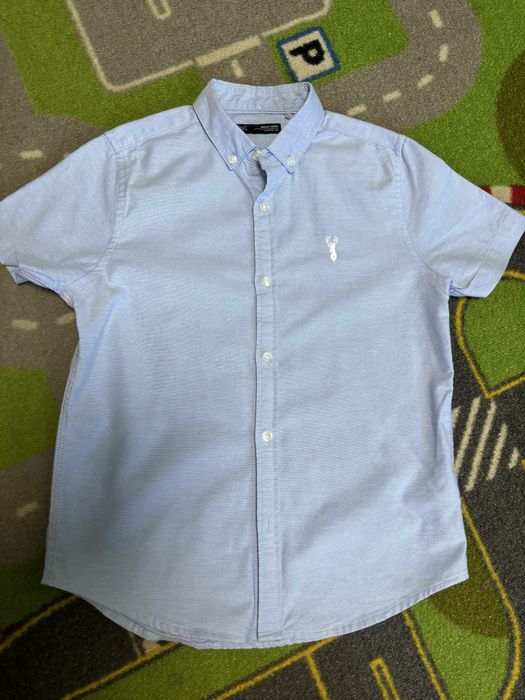 Рубашка короткий рукав теніска некст Next 8 р 128 см