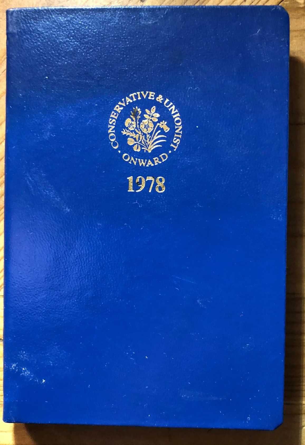 Agenda “The Conservative Party Diary 1978”