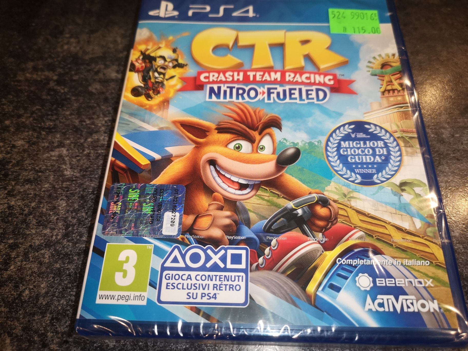 Crash Team Racing Nitro Fueled PS4 gra (nowa w folii) sklep Ursus