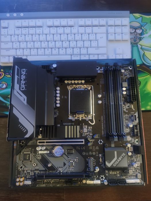 Материнська Gigabyte B760M Gaming socket 1700 DDR4