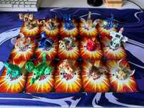 Kolekcja Bakugan | Bakugany 44szt.! Karty Magnetyczne/Papierowe
