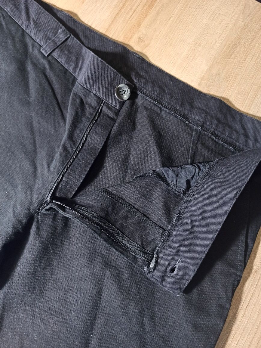 Czarne spodnie męskie handmade