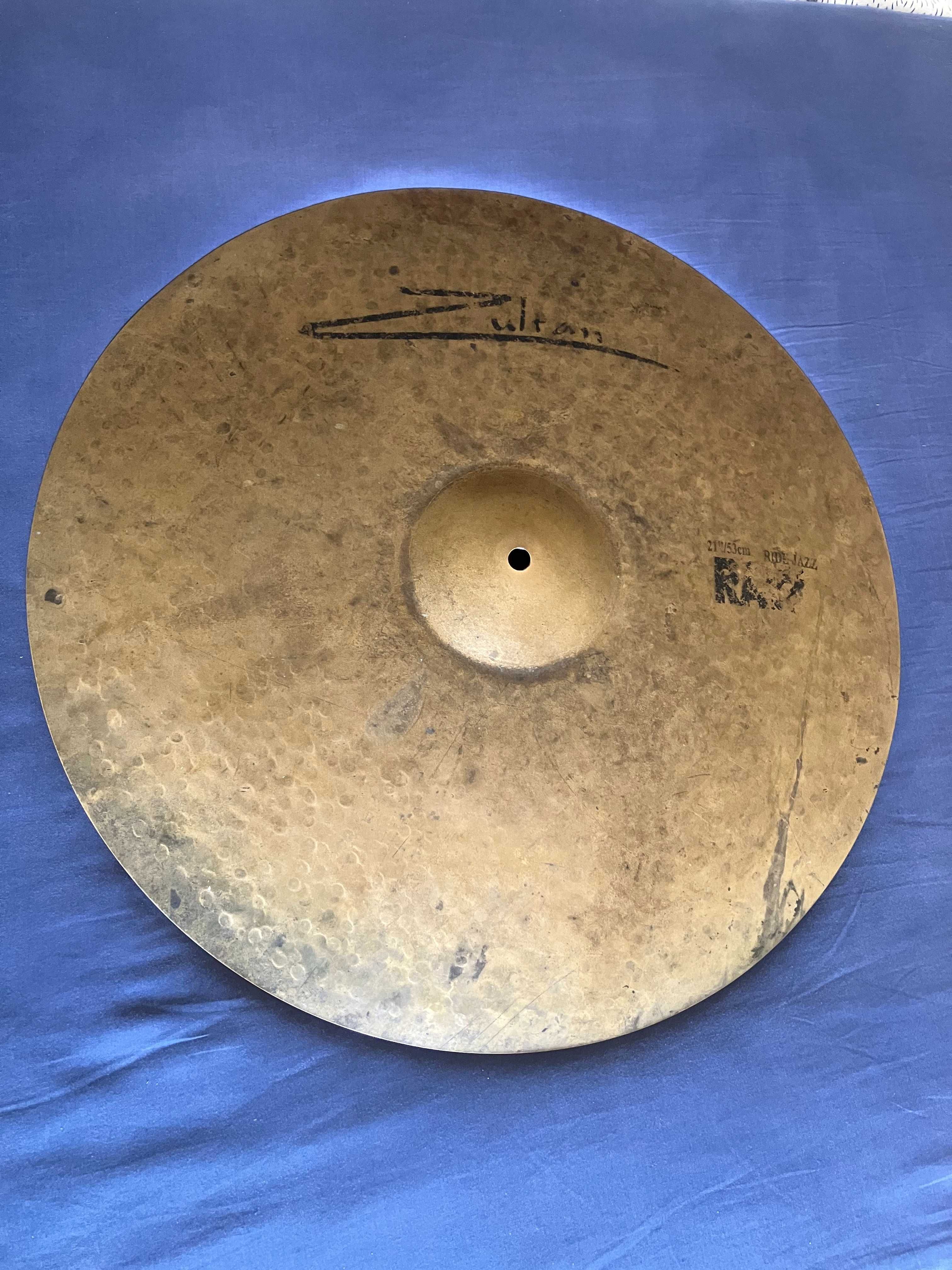 Zultan 21″ Raw Jazz Ride (usado, bom estado)