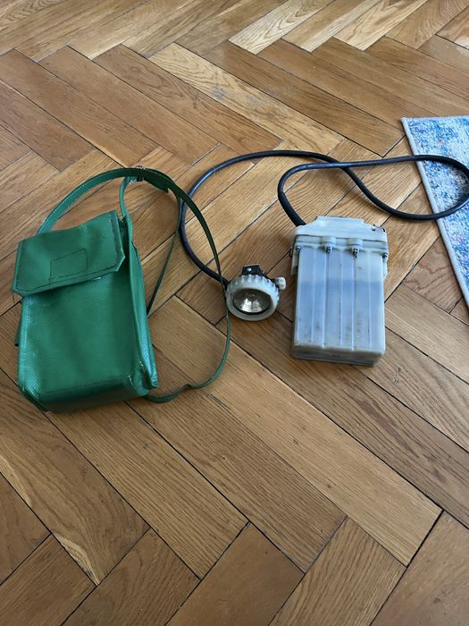 Lampa Górnicza antyk