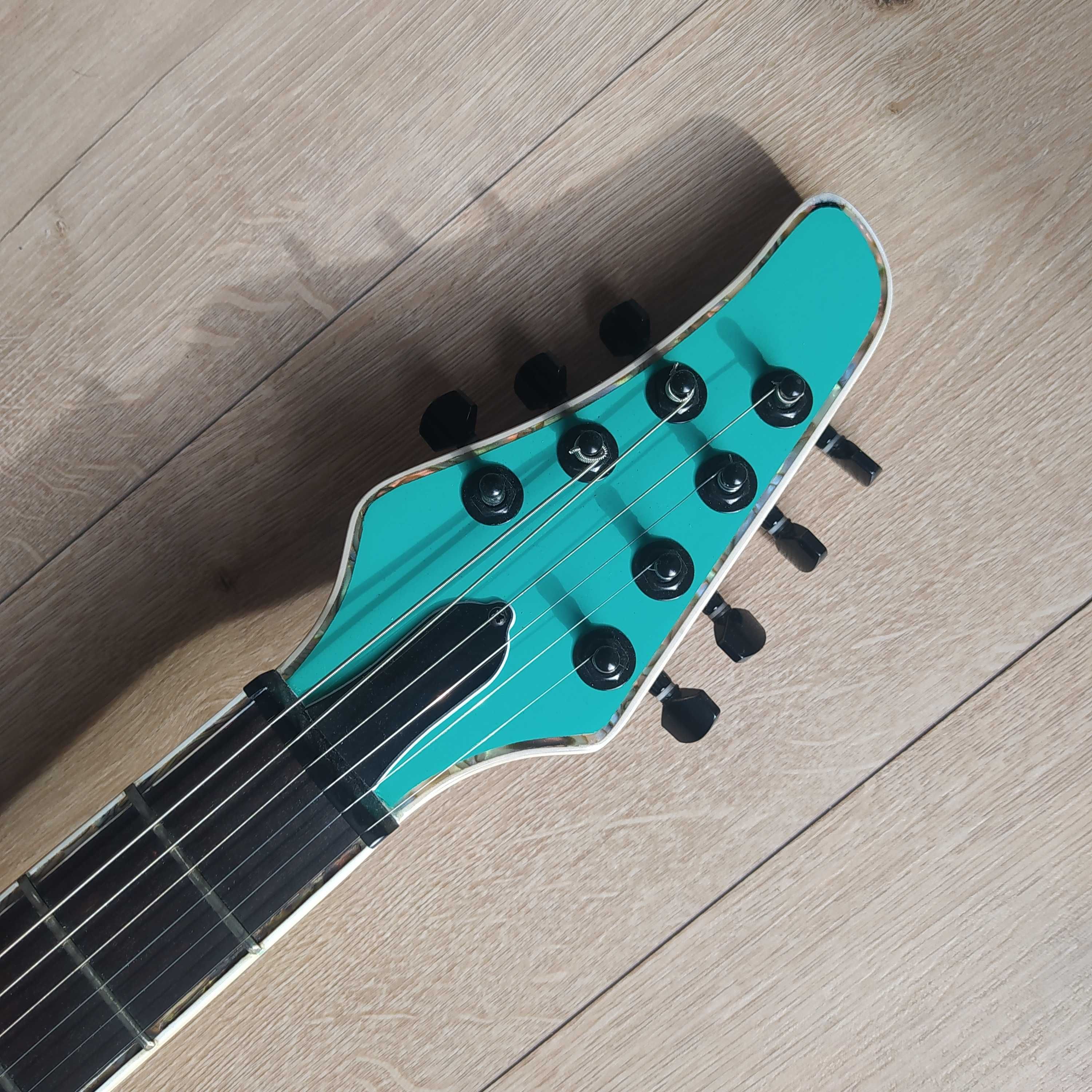 Gitara 7 strunowa siedem elektryczna jak Mayones, Ibanez Schecter Ltd
