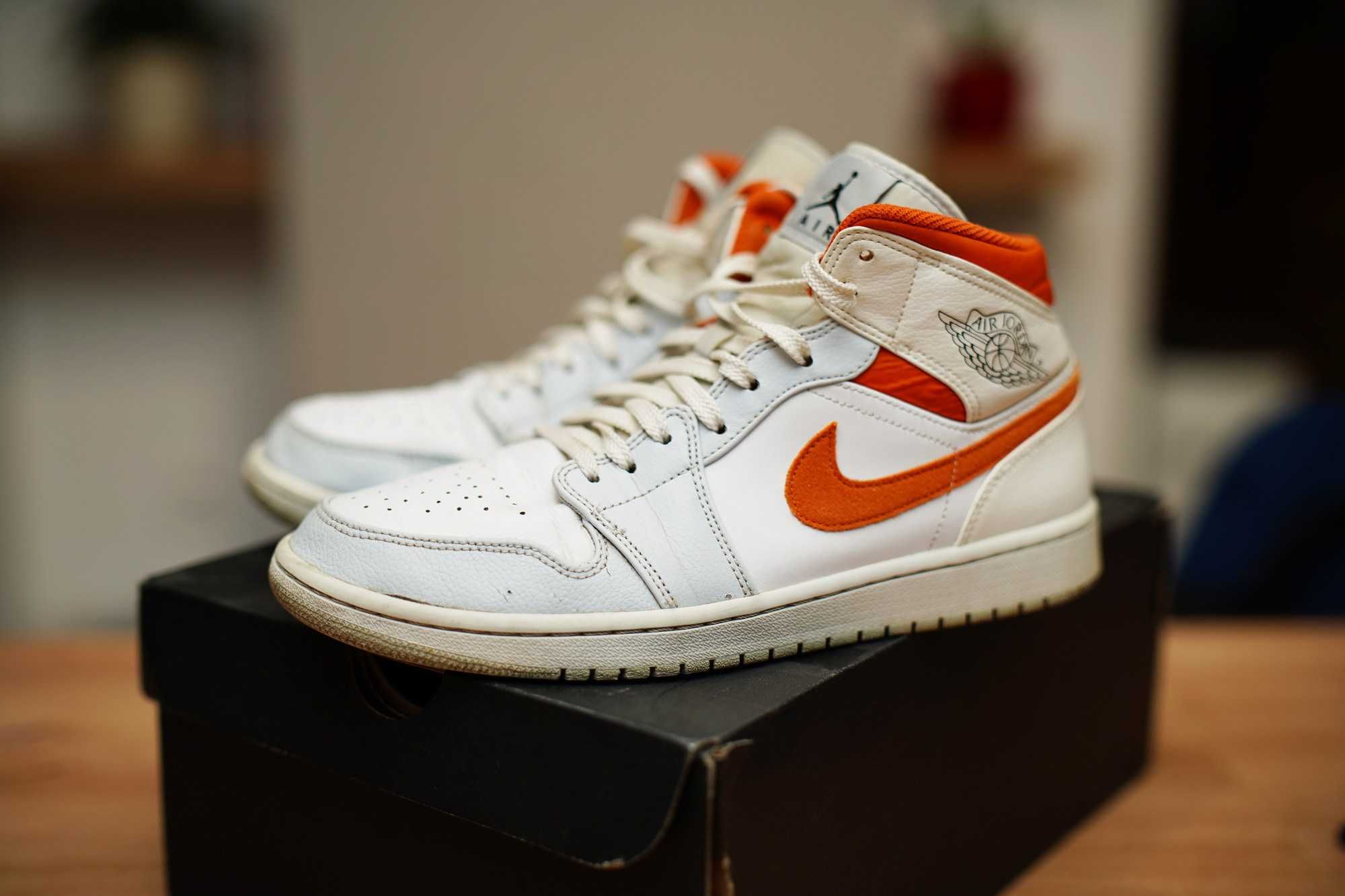 buty Nike AIR JORDAN 1 MID rozm. 43 oryginalne stan dobry- 27,5cm