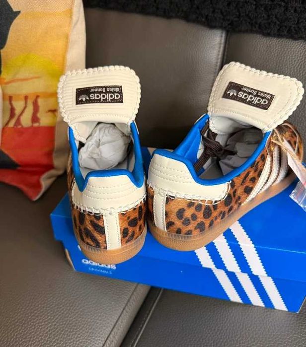 Buty-Trampk-adidas Samba Pony Wales Bonner Leopard R.39