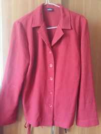 Czerwona bluzka kostium  roz 40