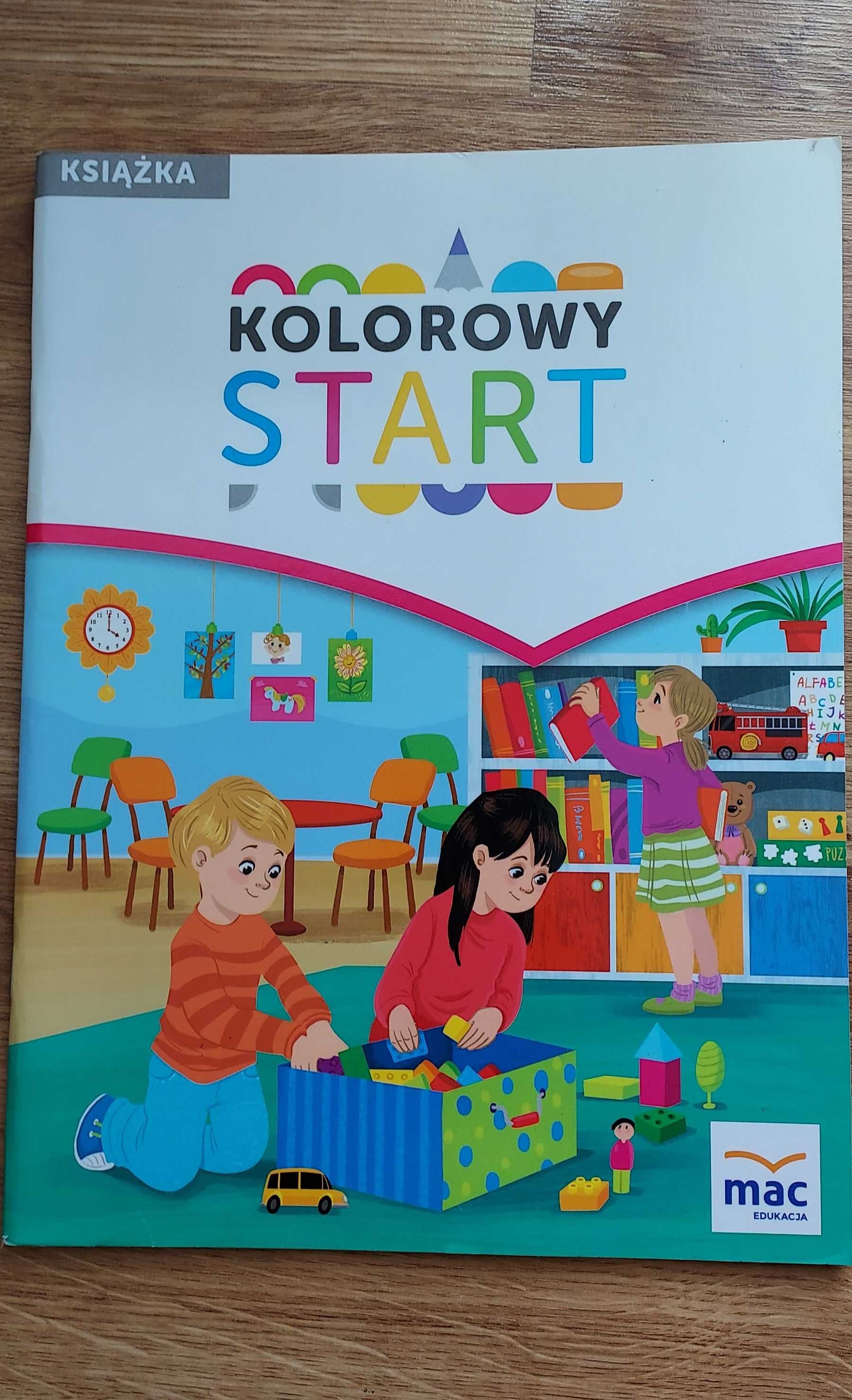 Kolorowy start książka MAC