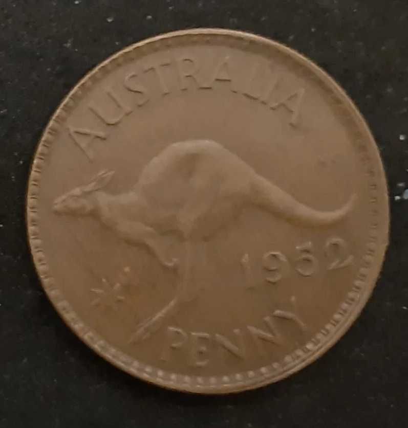 MOEDAS Austrália PENNY - 1951 e 1952