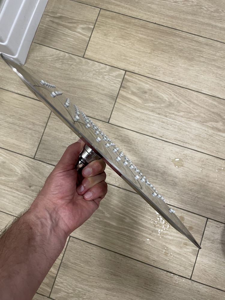 Верхний душ Ravak Slim Chrome 300x300 мм