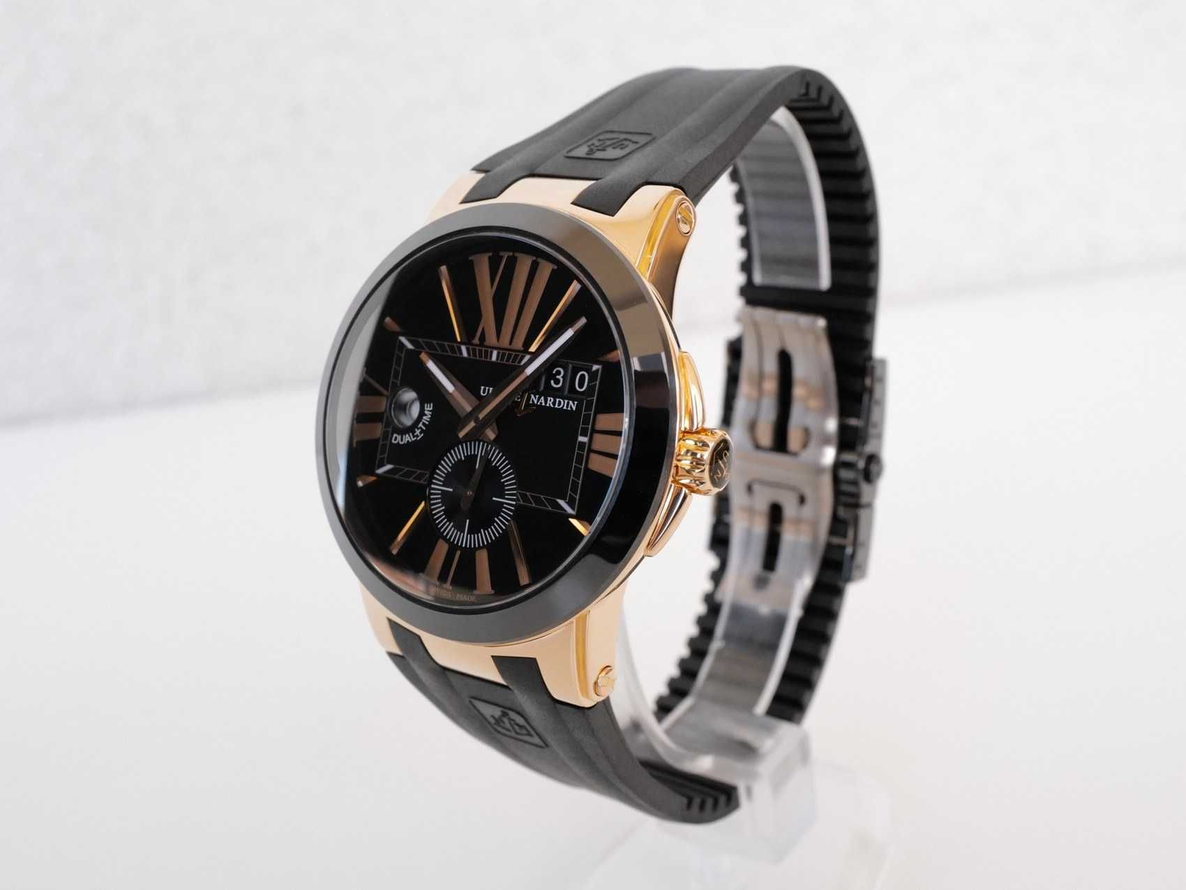 Ulysse Nardin Executive Dual Time 43mm 18K Rose Gold