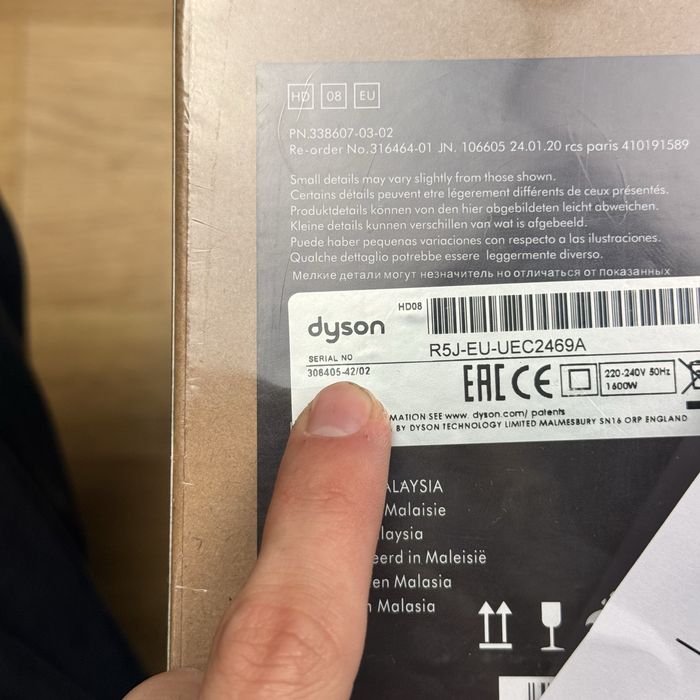 Secador Dyson SuperSonic
