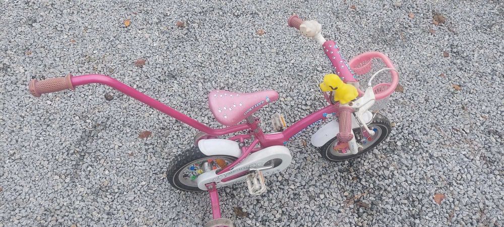 Rowerek dziecięcy dla dzieci różowy