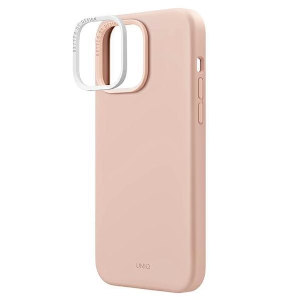 Uniq Etui Lino Iphone 14 Pro 6,1" Różowy/Pink Blush
