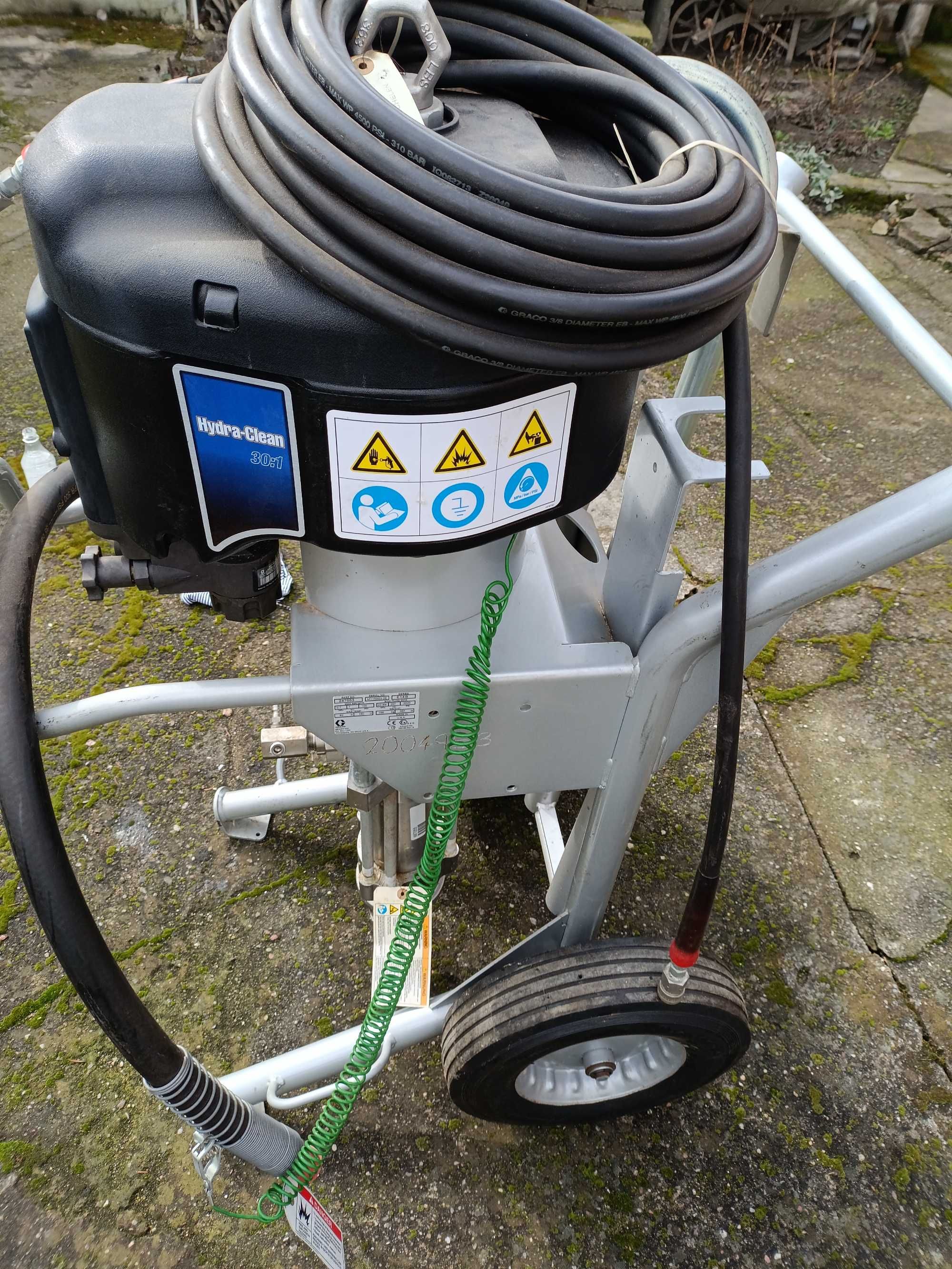 Ciśnieniowa myjka pneumatyczna GRACO Hydra-Clean 30:1 - NIEUŻYWANE!!