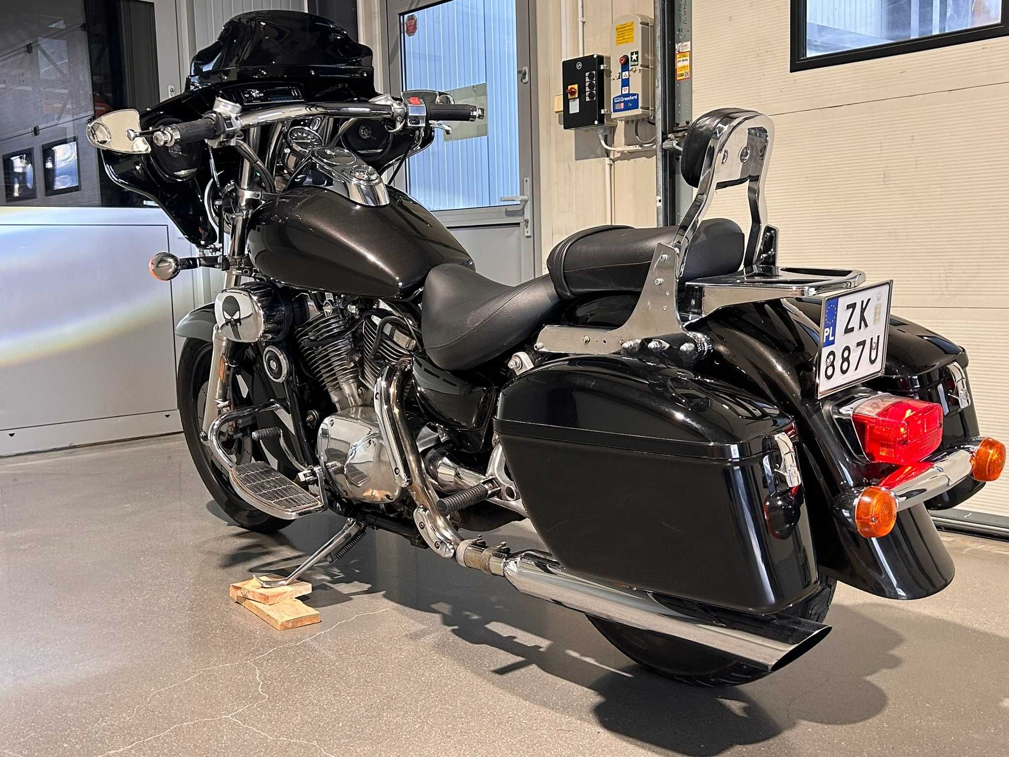 Bogato wyposażony kawasaki vn 1500 15 vulcan NOWE OPONY Zamiana