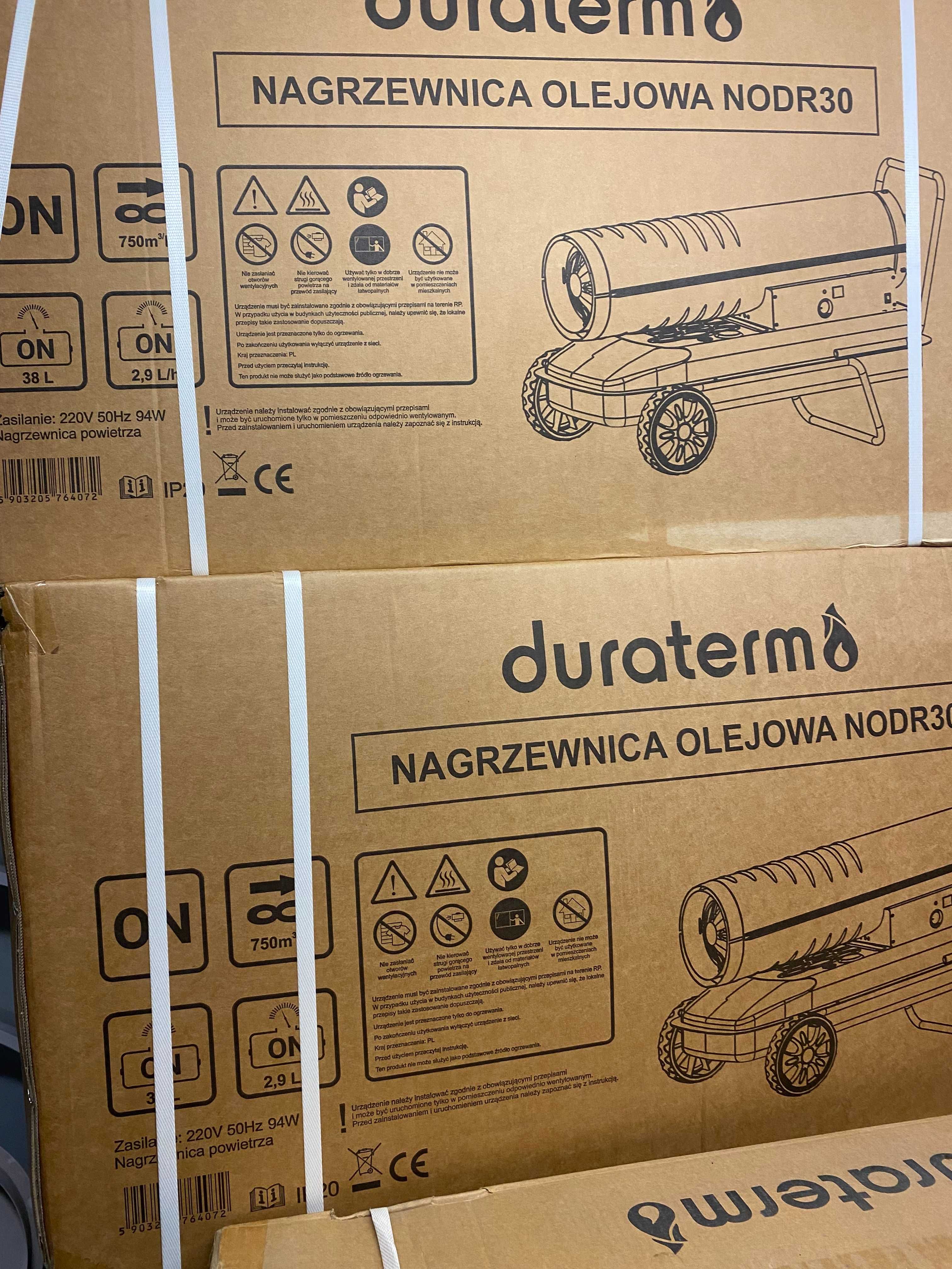 Duraterm Nagrzewnica olejowa NODR30 30kW Nowa