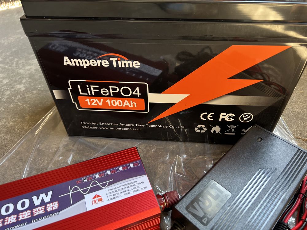 Акумулятор Ampere Time LiFePO4 12V 100Ah