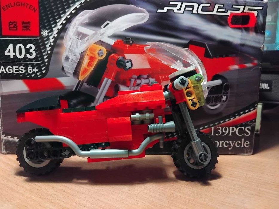 Конструктор ENLIGHTEN 403 6+/ Мотоцикл