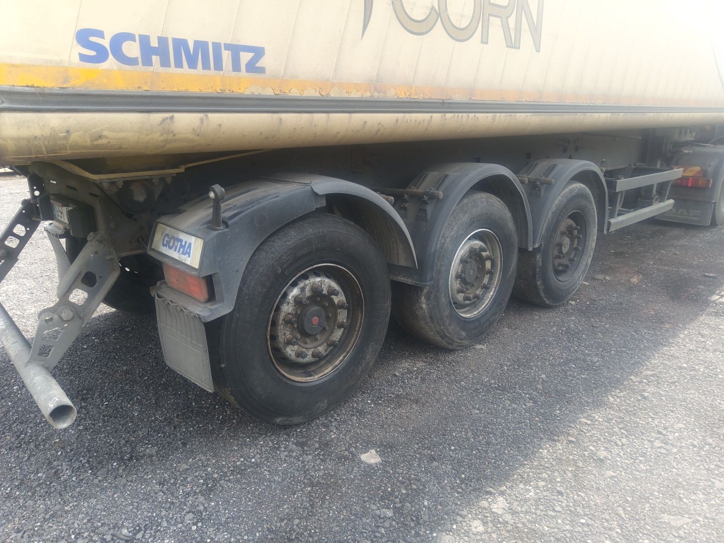 Sprzedam naczepę wywrotkę schmitz 45m3