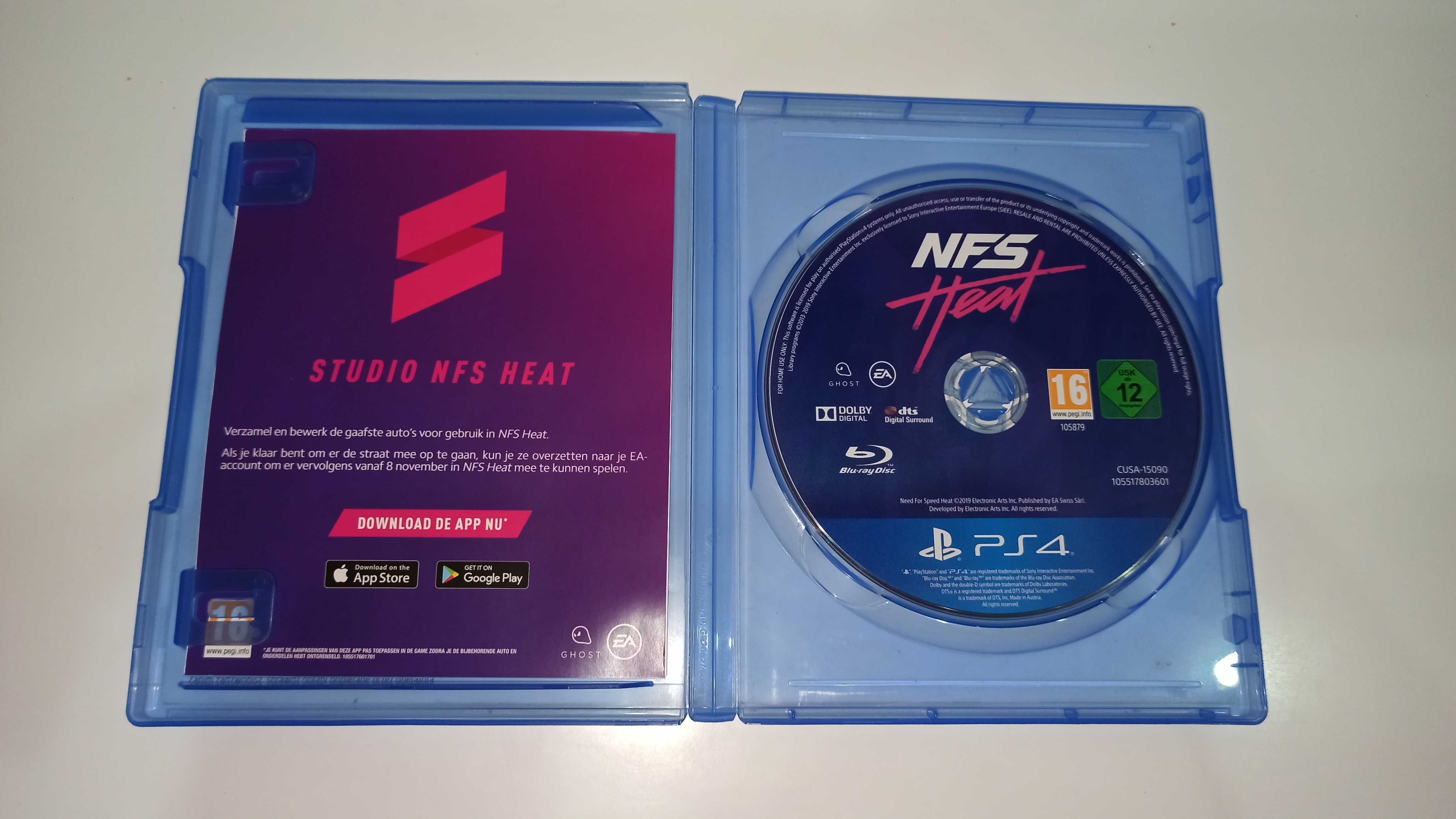 ps4 Need for speed Heat PL mówią po polsku ,okładka PL v1
