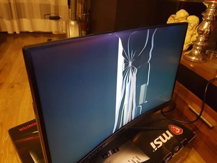 Monitor MSI Optix Uszkodzony