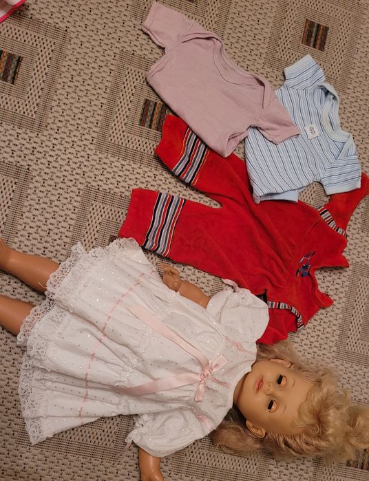 Zestaw ubranek dla dużej lalki 50-60 cm sukieneczka spodenki