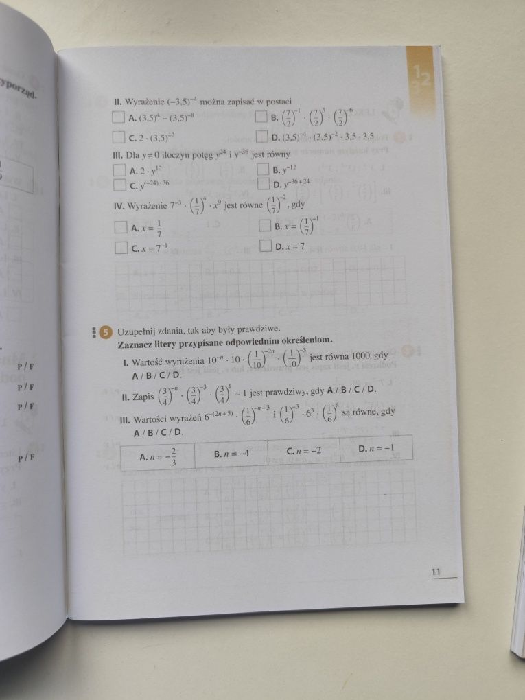 Matematyka wokół nas gimnazjum zeszyt ćwiczeń klasa 3 część 1 i 2 WSiP