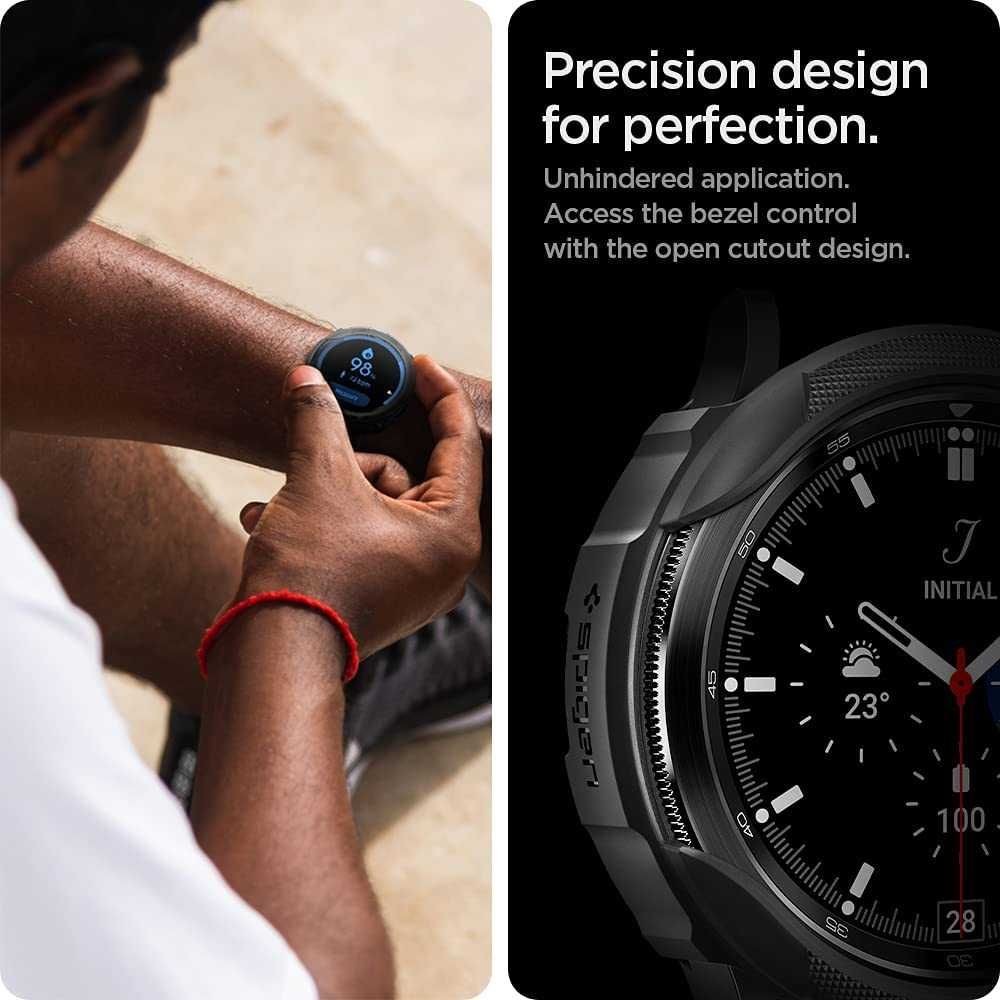 Proteção Galaxy Watch 4 Case 42 mm (2021) - preto mate