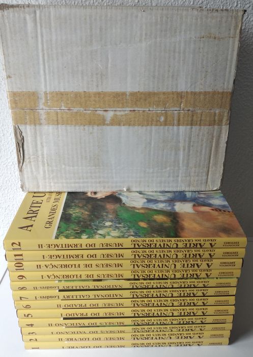 6 Museus em 12 livros novos na caixa original