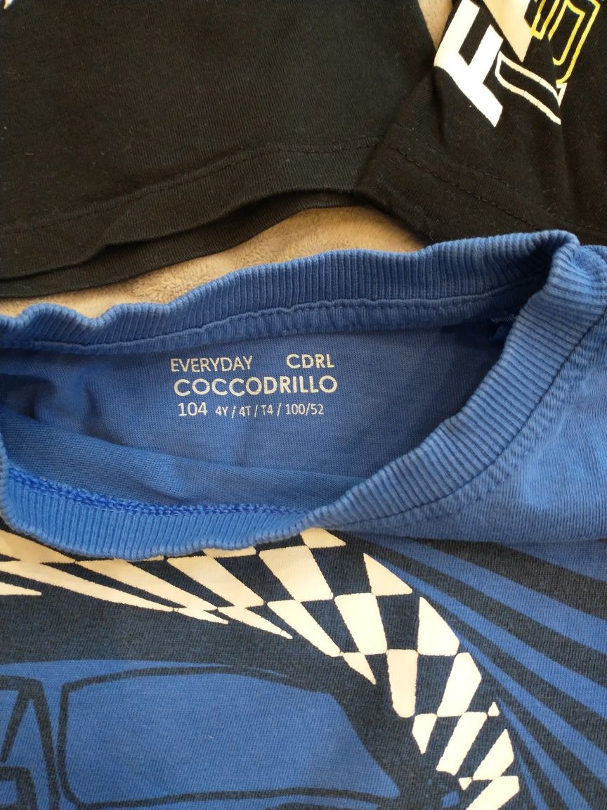 3 x T-shirt (2 x Coccodrillo, 1 x 5.10.15)