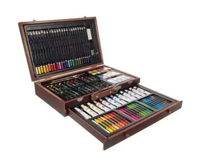 Набір для малювання у валізі 130 елементів Maaleo 21644 для рисования