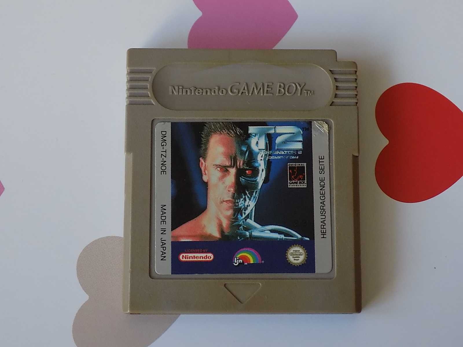 Terminator 2 Nintendo Game Boy - John Connor na game boju! GBA SP, GBC