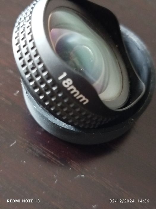 Lente 18mm universal