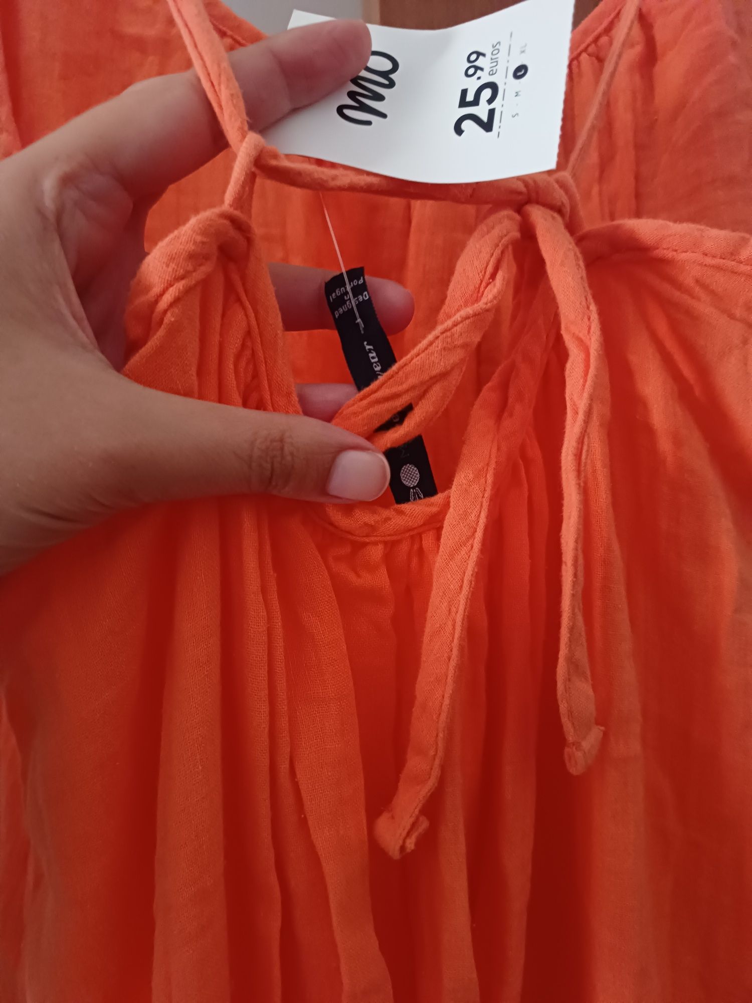 Vestido beach wear Senhora Tam L NOVO
