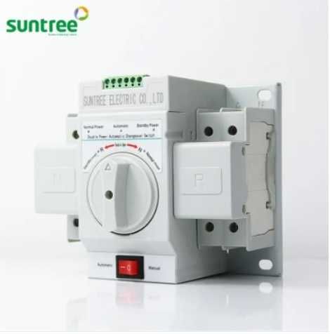 Реверсивний рубильник із мотор-приводом Suntree ATS SQ3W-63/2P