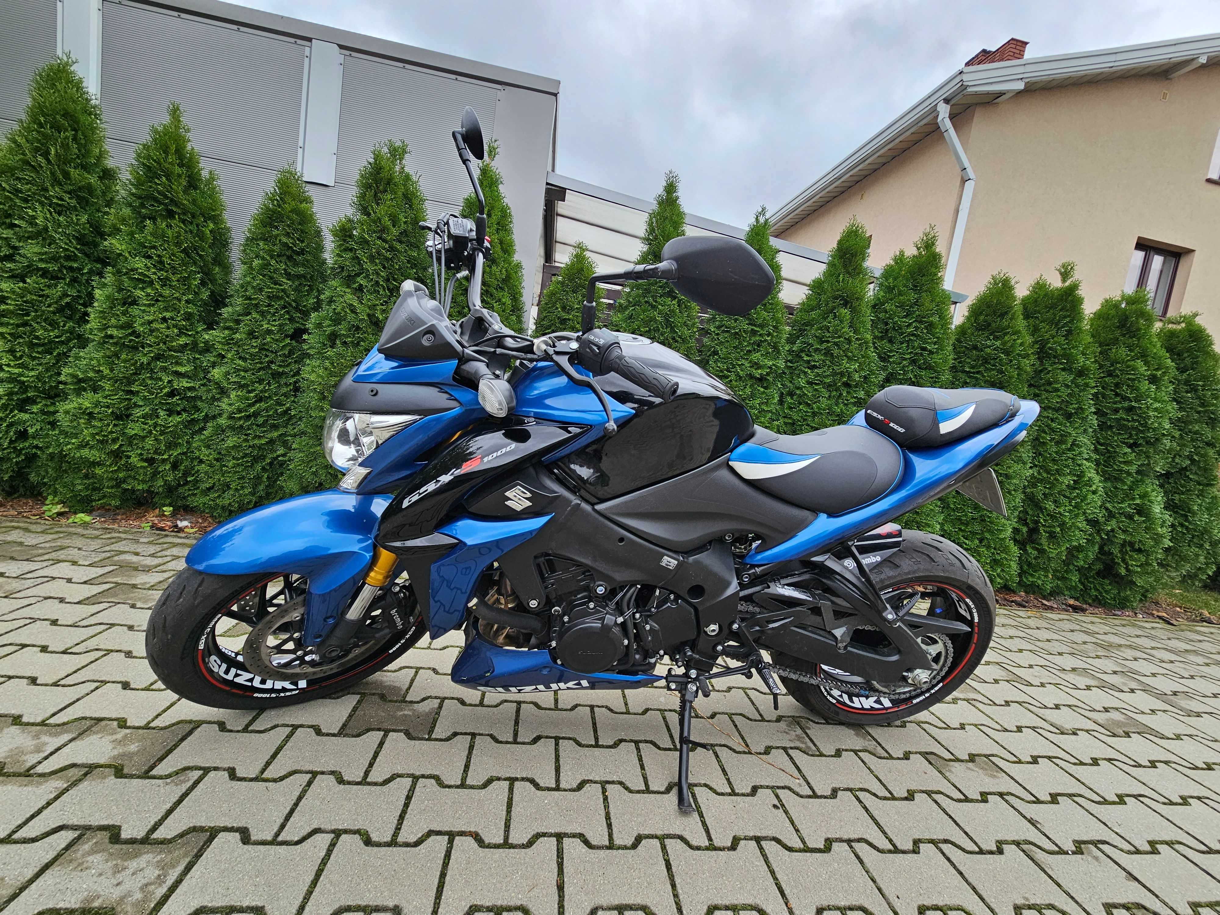 Suzuki GSXS 1000 rok 2017, 9000 km 2 kluczyki