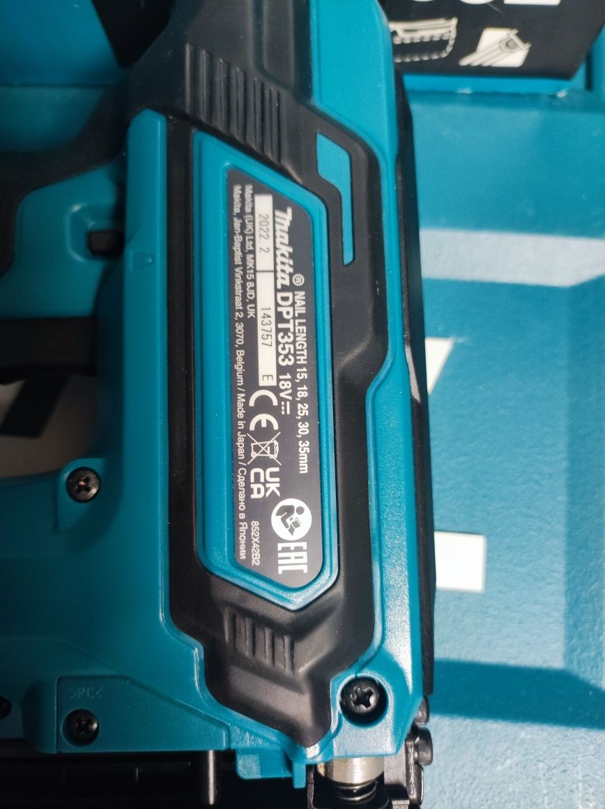 Нейлер Makita DPT353Z новий оригінал