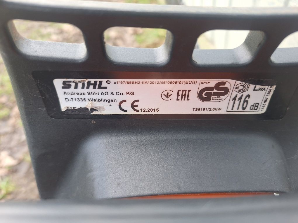 Piła spalinowa Stihl ms 251 moc 3KM