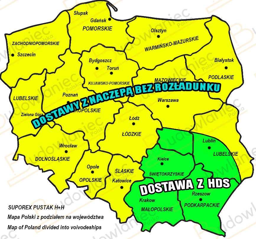 Pustak H+H kl. 500 Gazobeton Beton Komórkowy 24x24x59+dostawa HDS