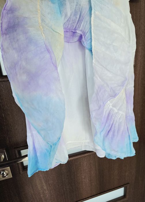 Saint Tropez piękna kolorowa sukienka bawełna L