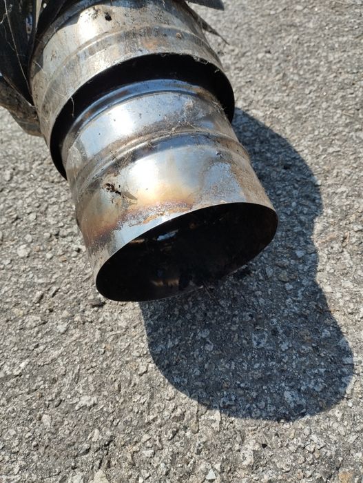 Chapéu tubo/fogão rotativo