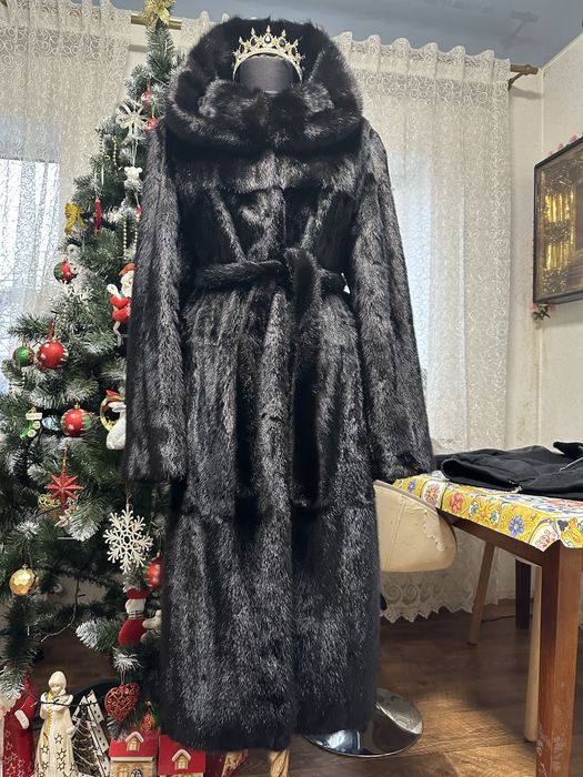 Норковая шуба 117 см длинна