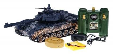 Zdalnie sterowany czołg T-90  Strzelający model Kamuflaż 1:28