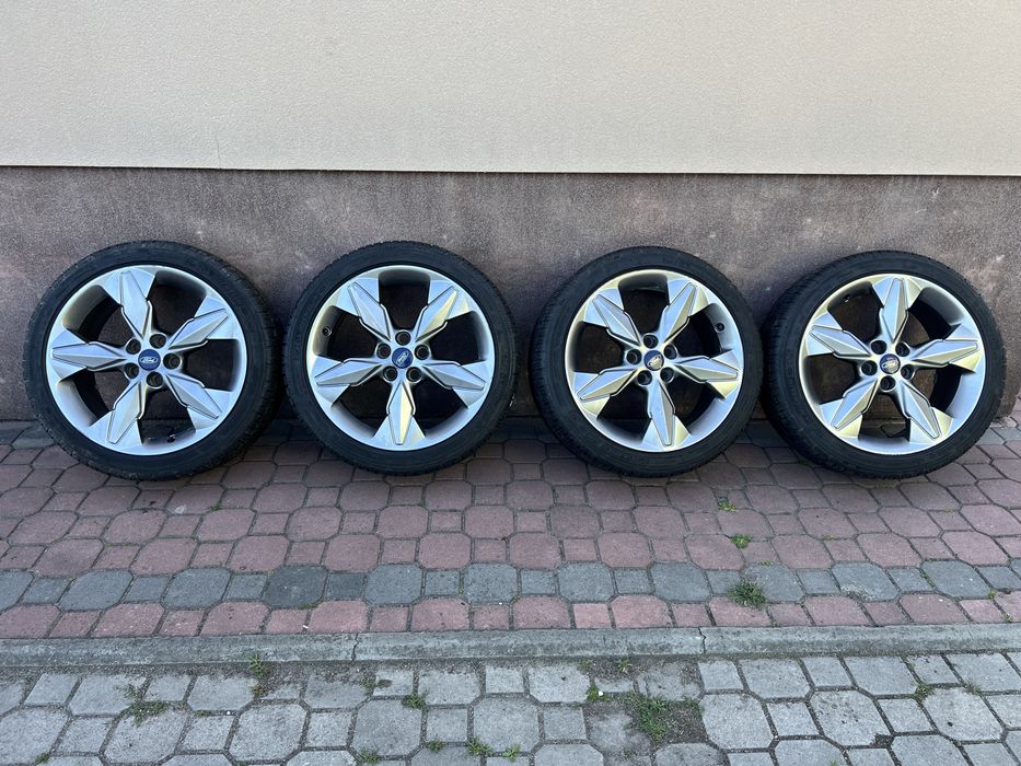 Koła zimowe alufelgi 5x108 ford michelin alpin 235/40/18