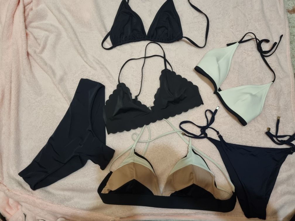 Mix strojów kąpielowych, h&M, Reserved, M