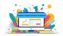 Розробка інтернет-магазину на OpenCart , Оновлення дизайну і модулів