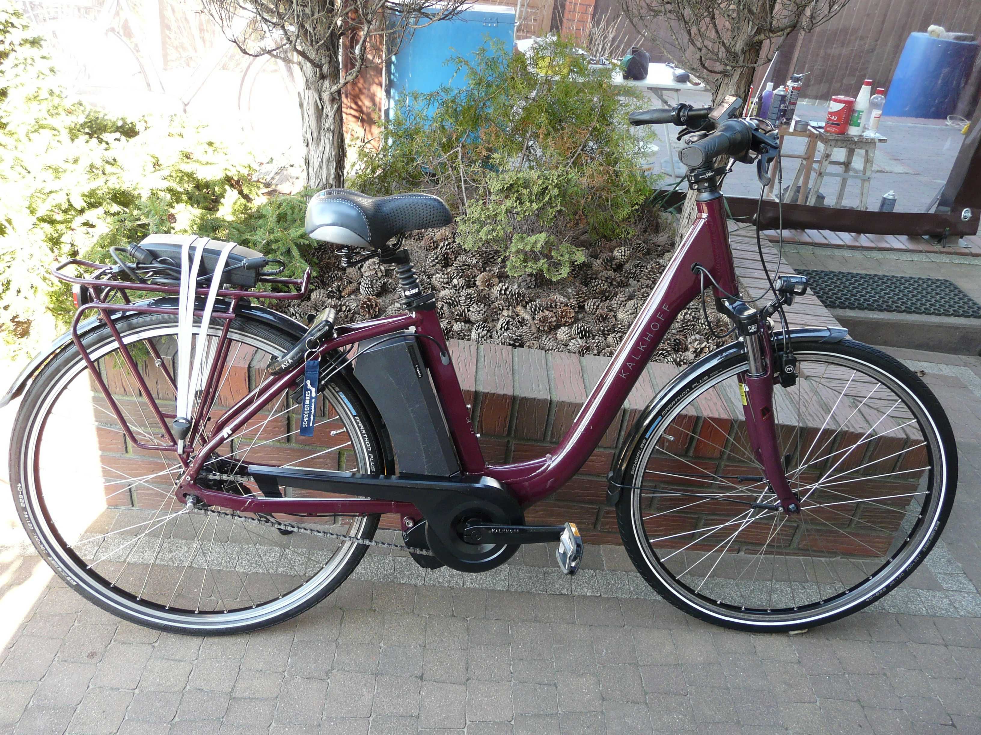Rower elektryczny KALKHOFF Agattu Citi 28"/45,nożny, central,Germany